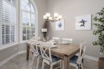 Formal Dining Space for the Family with Garden Views